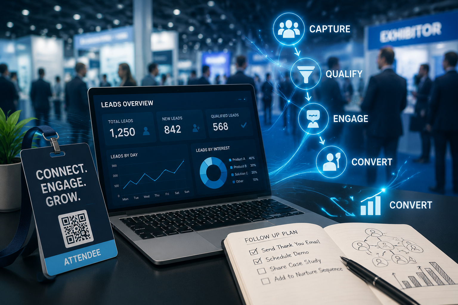 How Conference Badge Scanners Help Businesses Collect Better Trade Show Leads