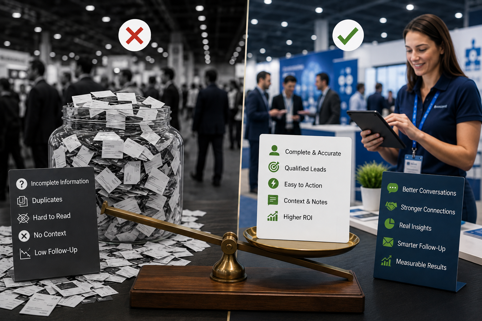 Why High-Quality Lead Data Matters More Than Lead Volume at Trade Shows